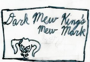 Dark Mew King Bankotsu's Mew Mark by FoxMewBrittany