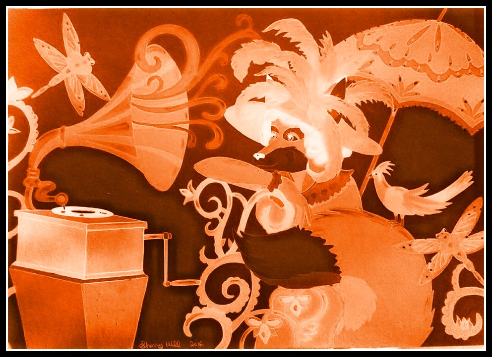 Lady Victrola Autumn by FoxyFlapper