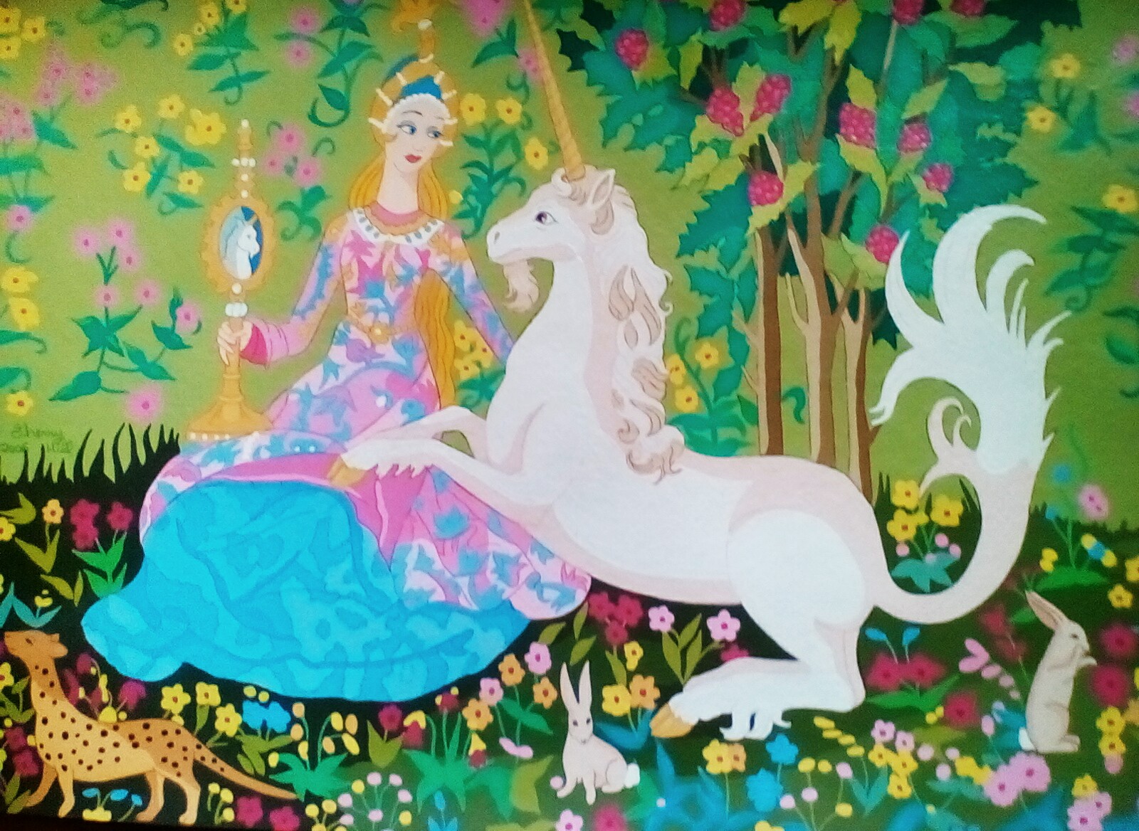 The Lady And The Unicorn by FoxyFlapper