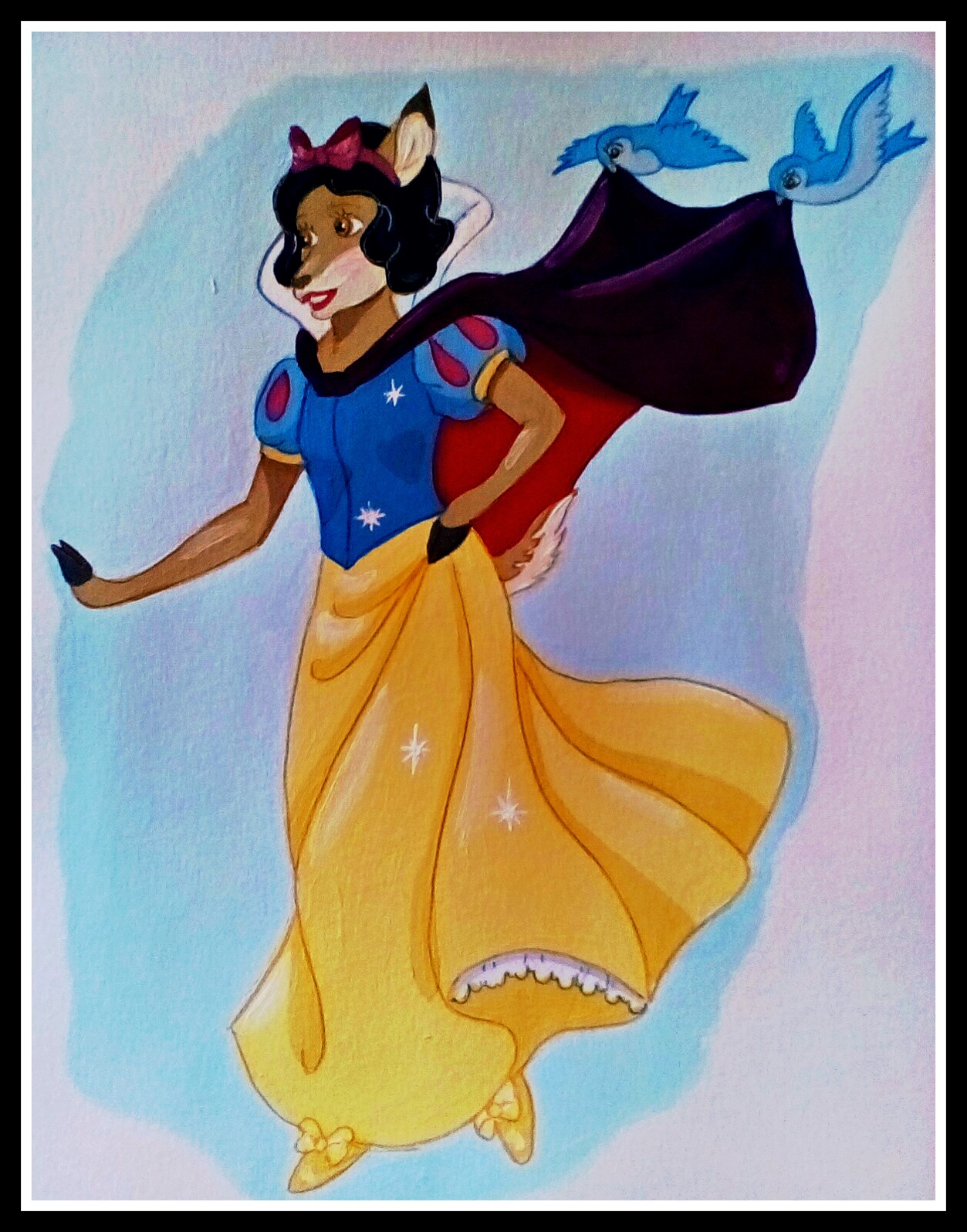 Snow White by FoxyFlapper