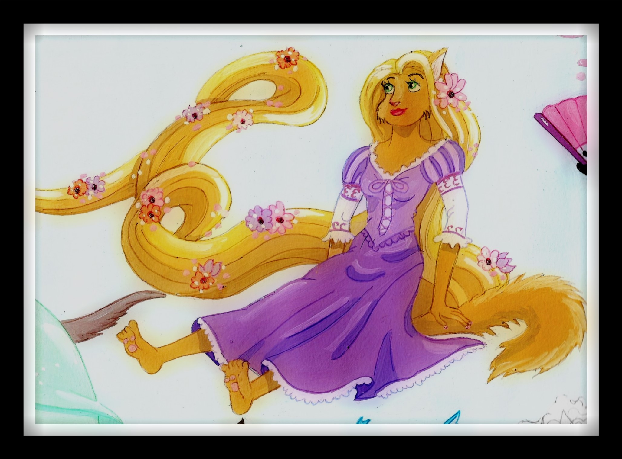 Rapunzel by FoxyFlapper