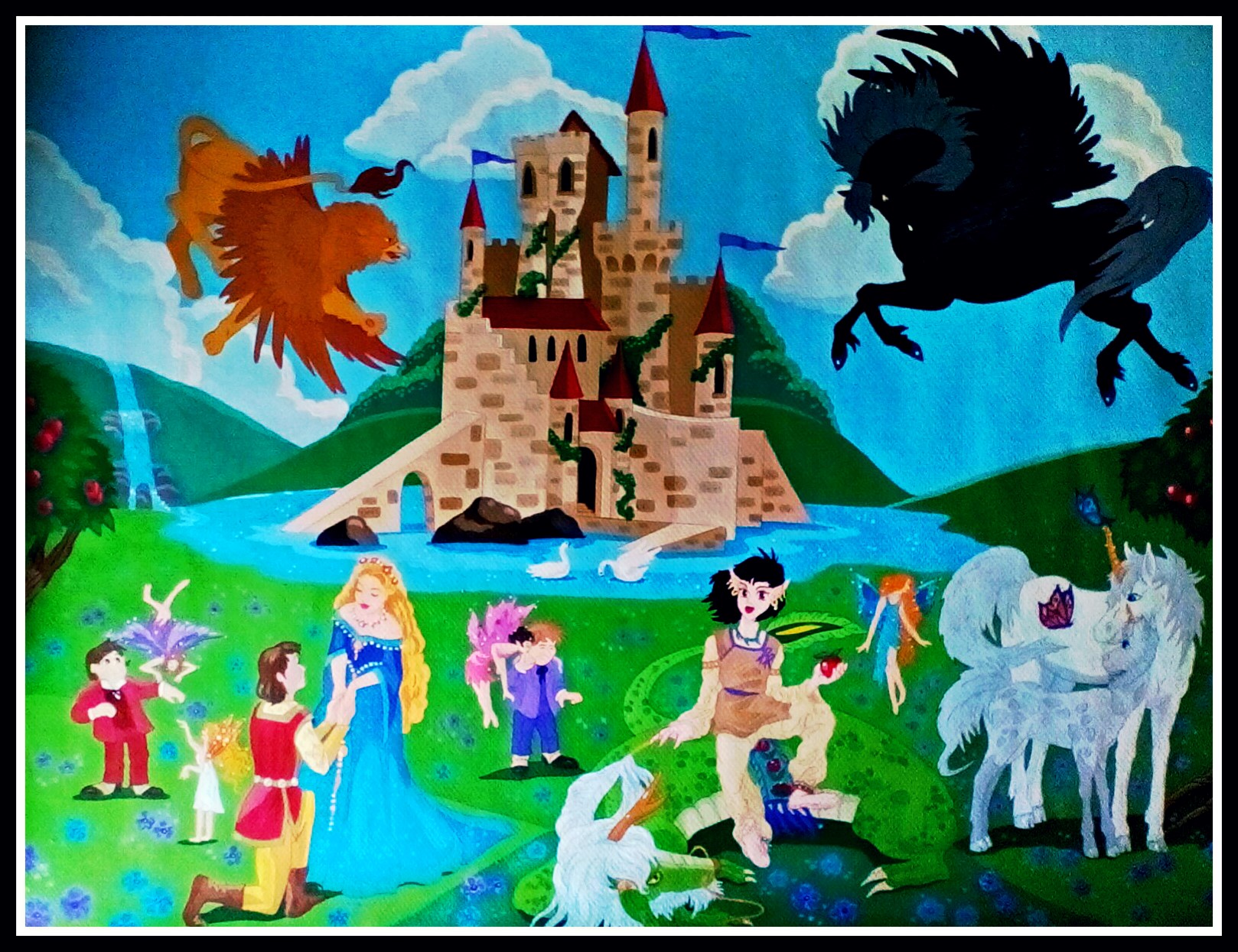 Fantasy Creature Land 3 by FoxyFlapper