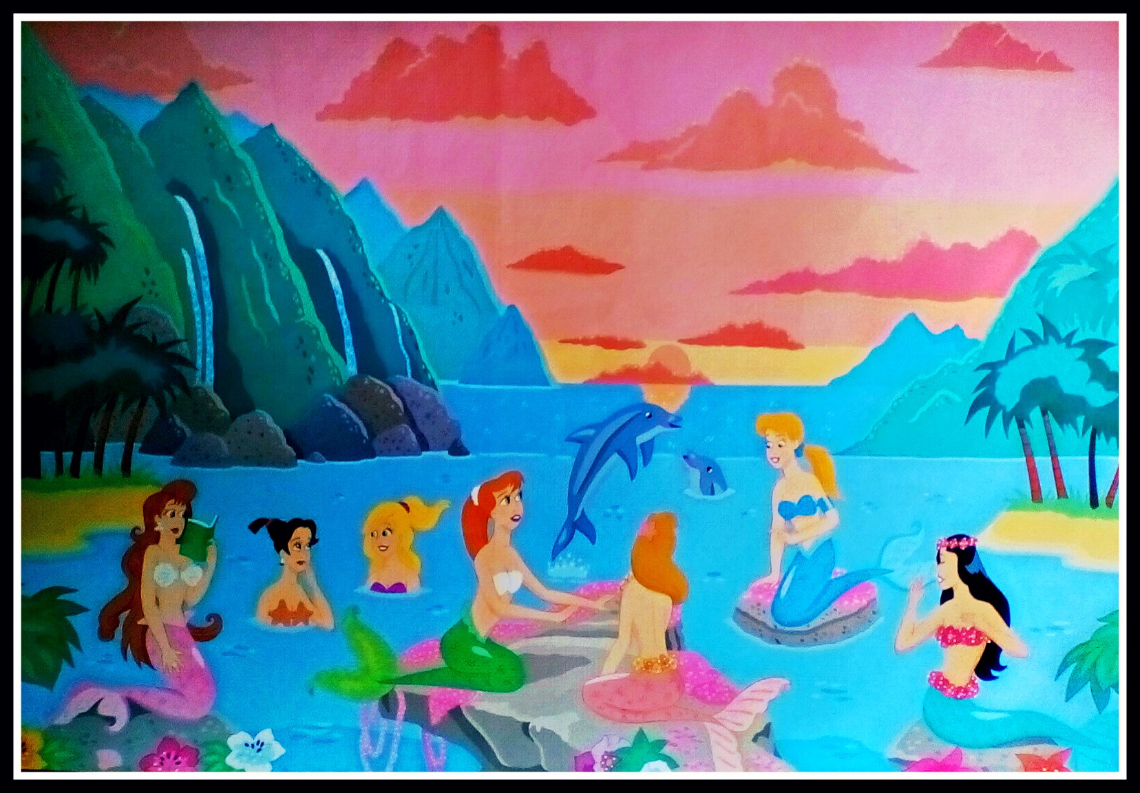 Mermaid Lagoon by FoxyFlapper