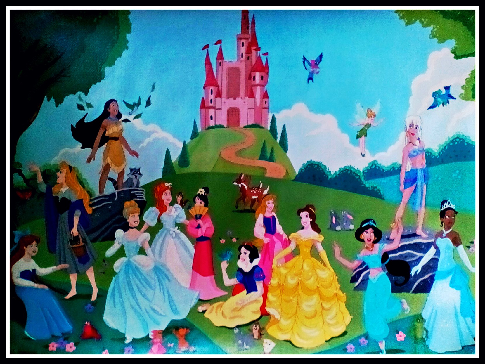 Disney Princesses by FoxyFlapper