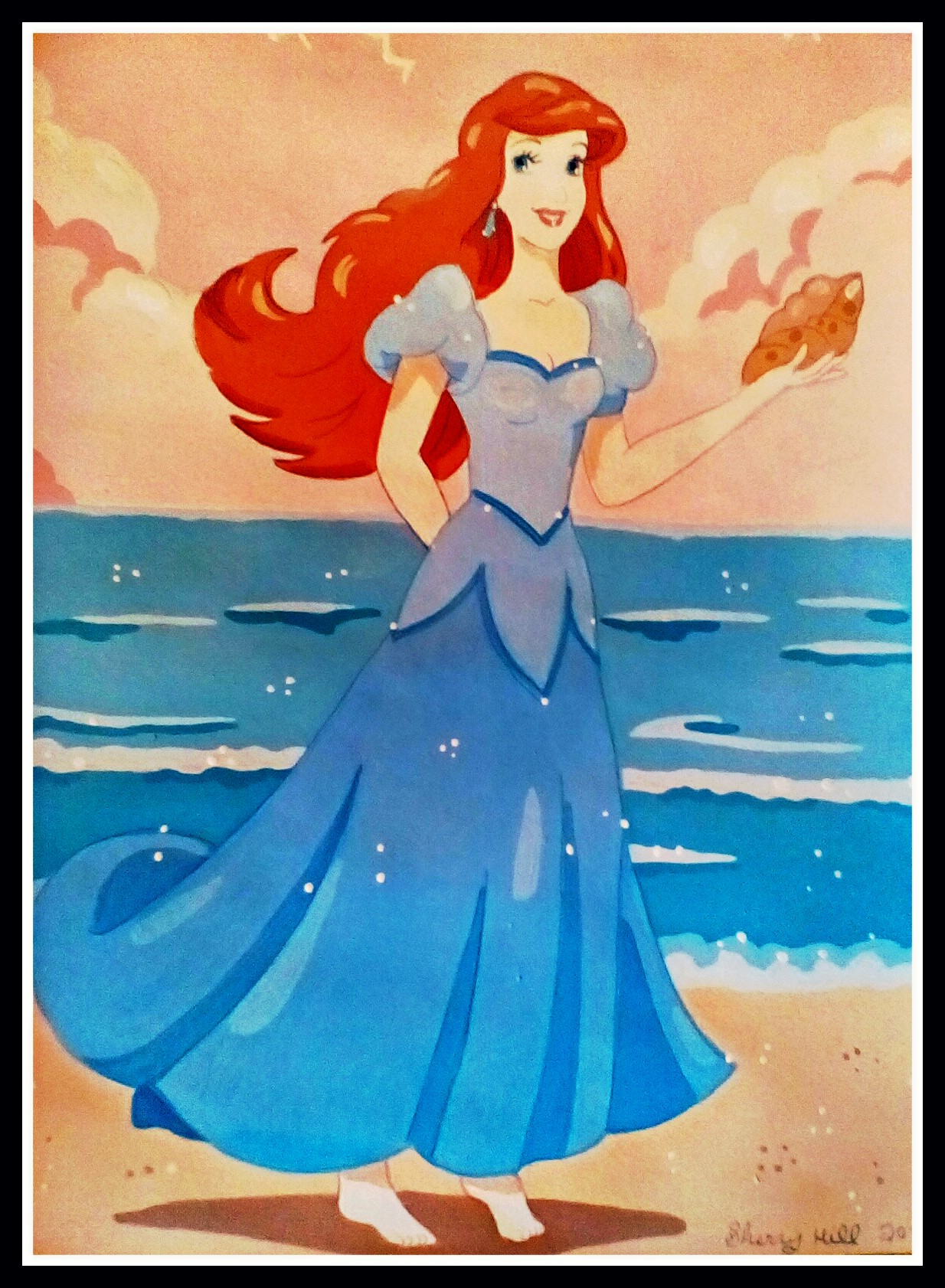 Ariel By The Sea by FoxyFlapper