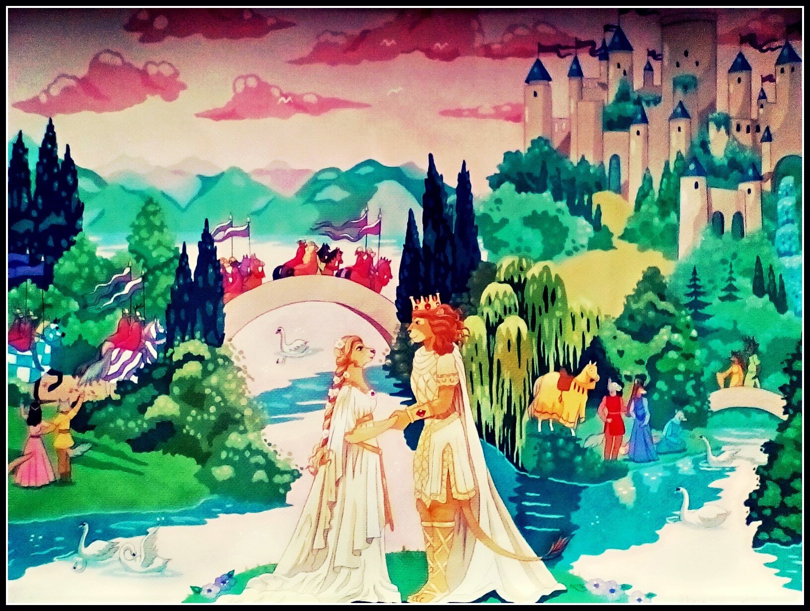 King Arthur and Guinevere's Wedding Day by FoxyFlapper