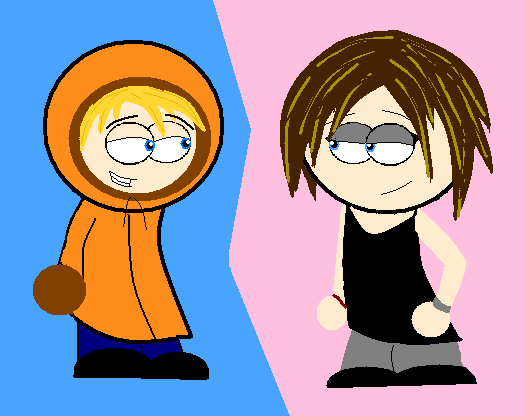 Tis Me and Kenny!!! by FoxyRoxy