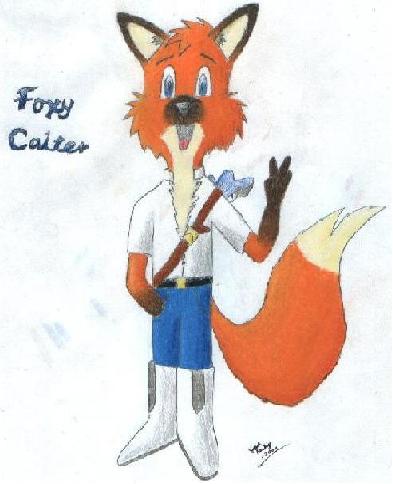 resized cute foxy by Foxy_Calter