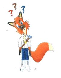 confused foxy/prisma colored pencils by Foxy_Calter