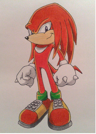 Knuckles the echidna by Frankyboy