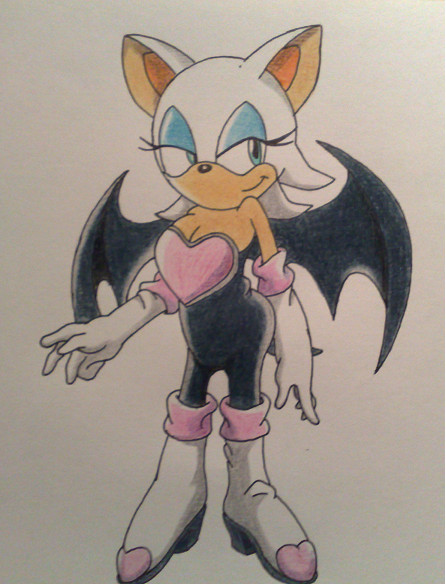 Rouge the bat by Frankyboy
