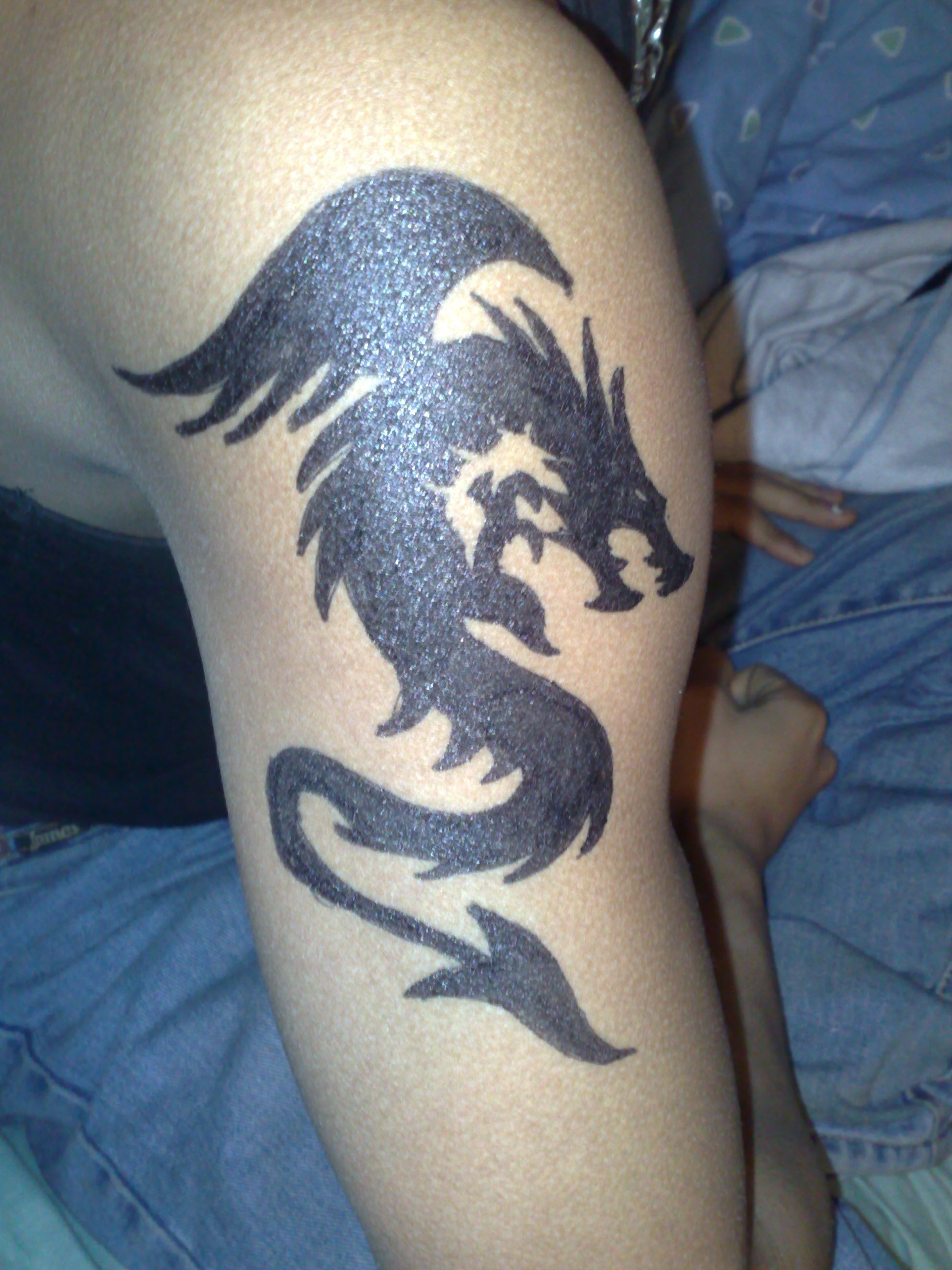 Black dragon by Frankyboy