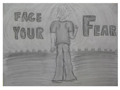 Face Your Fear by FreakyMangaGirl