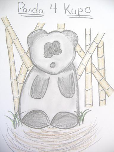 Kupo's Panda by FreakyMangaGirl
