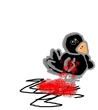 Bloody Crow by FreakyMangaGirl
