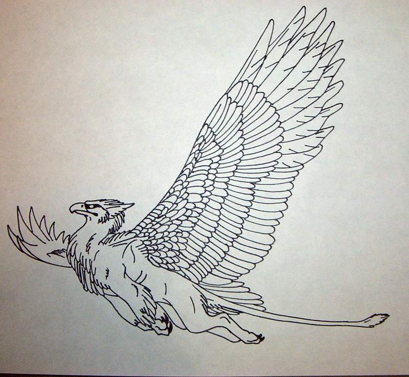 Gryphon Flight by FreddyJasonV