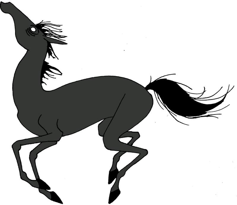 Tim Burton Horse by FreddyJasonV