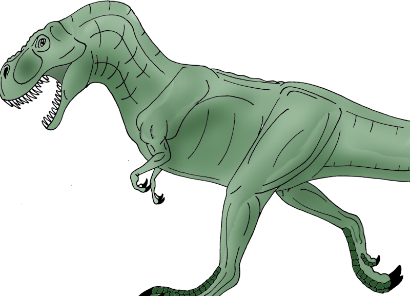 Tyrannosaurus rex by FreddyJasonV