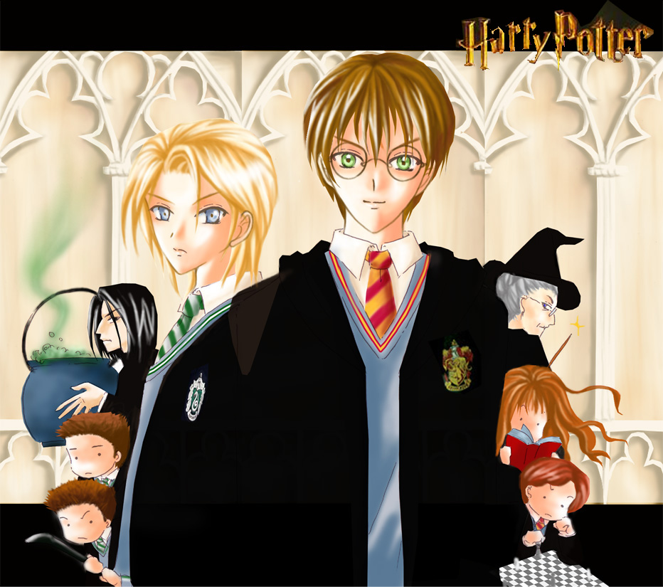 Slytherin and Griffindor Together by Freyja