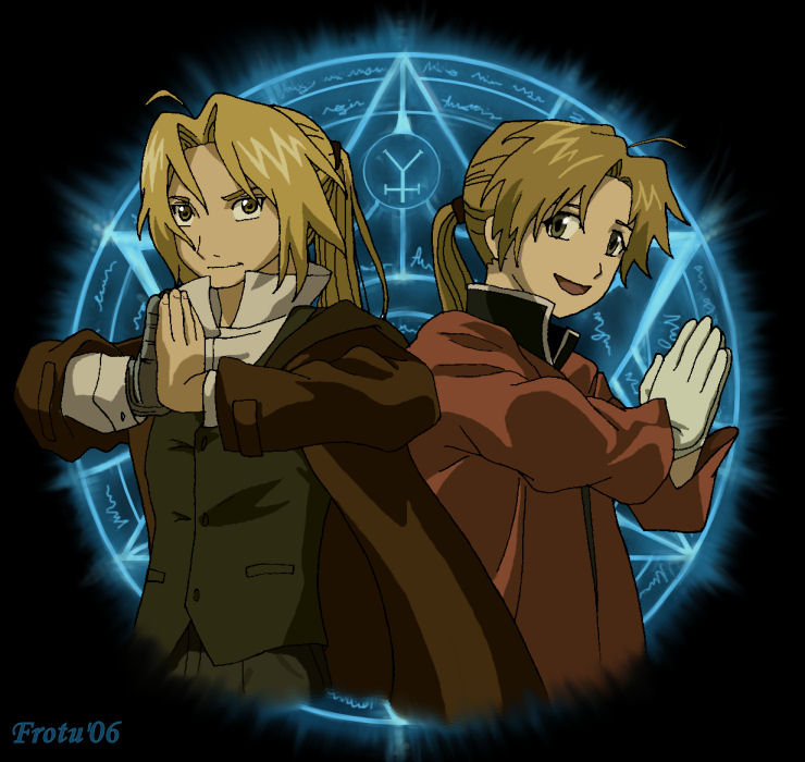 The Elric Brothers by Frotu