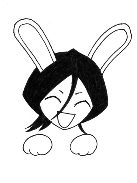 Bunny Rukia by FudgemintGuardian
