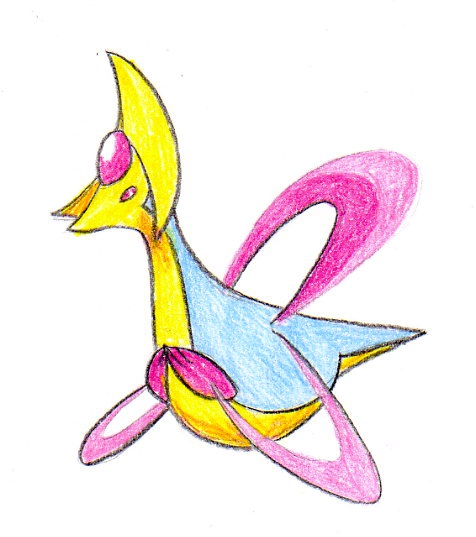 Cresselia #488 by FudgemintGuardian