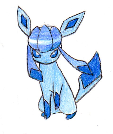Glaceon #471 by FudgemintGuardian