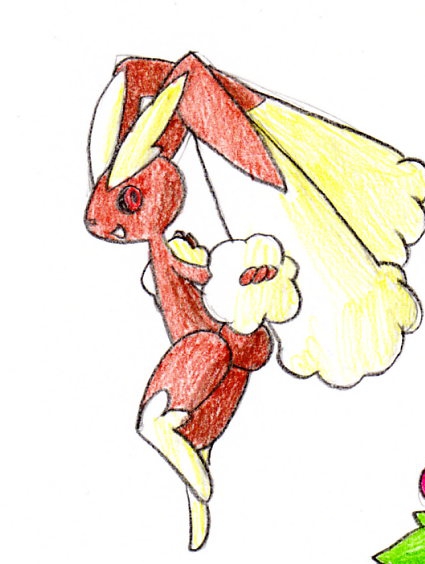 Lopunny #428 by FudgemintGuardian