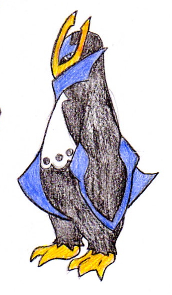 Empoleon #395 by FudgemintGuardian