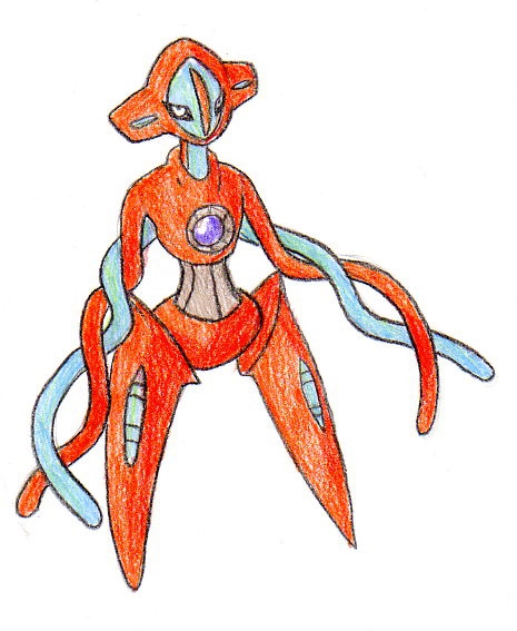 Deoxys #386 by FudgemintGuardian