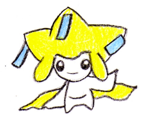 Jirachi #385 by FudgemintGuardian