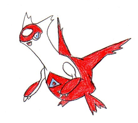 Latias #380 by FudgemintGuardian