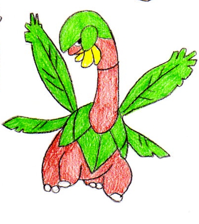 Tropius #357 by FudgemintGuardian