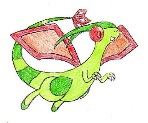 Flygon #330 by FudgemintGuardian