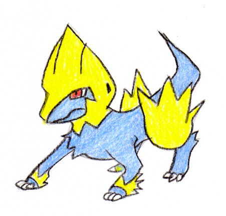 Manectric #310 by FudgemintGuardian