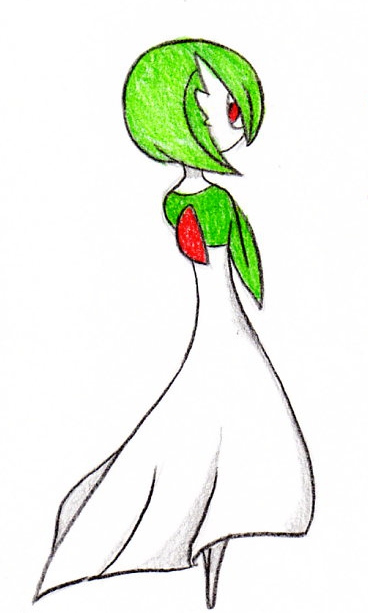 Gardevoir #282 by FudgemintGuardian