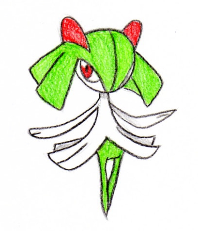 Kirlia #281 by FudgemintGuardian