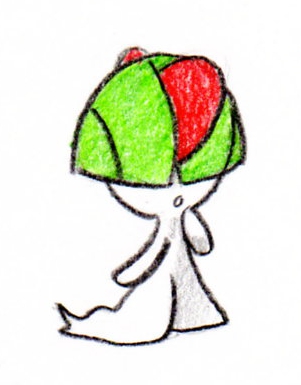 Ralts #280 by FudgemintGuardian