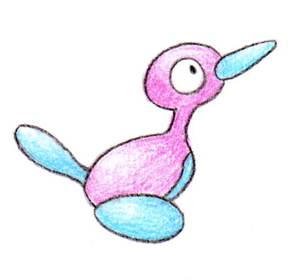 Porygon2 #233 by FudgemintGuardian