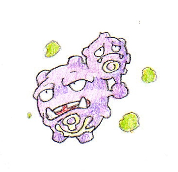 Weezing #110 by FudgemintGuardian