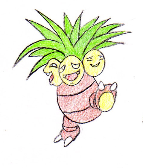 Exeggutor #103 by FudgemintGuardian