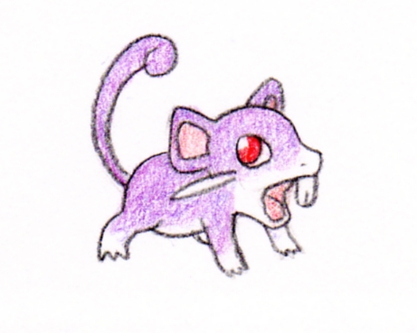 Rattata #19 by FudgemintGuardian