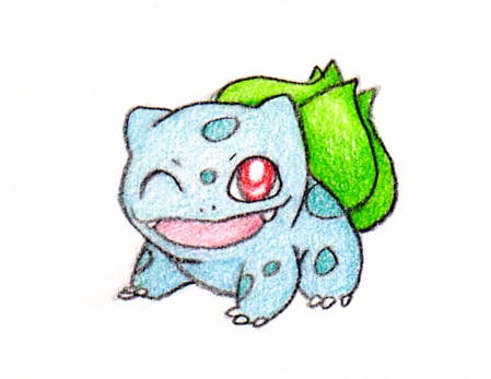 Bulbasaur #1 by FudgemintGuardian