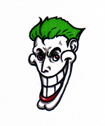 Joker Face by FudgemintGuardian