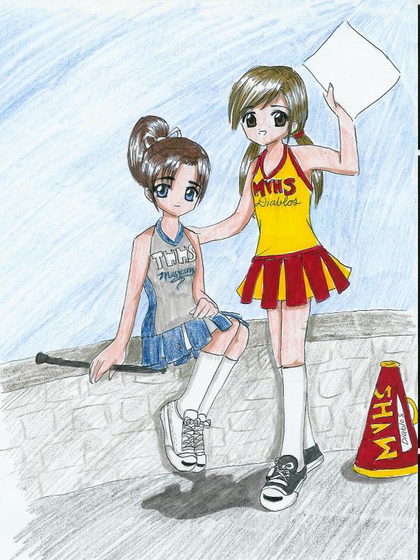 Cheerleaders (Color) by Fumie716