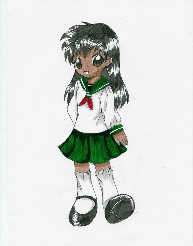 Chibi Kagome by Fumie716