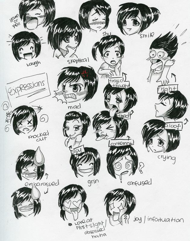 Facial Expressions by Fumie716