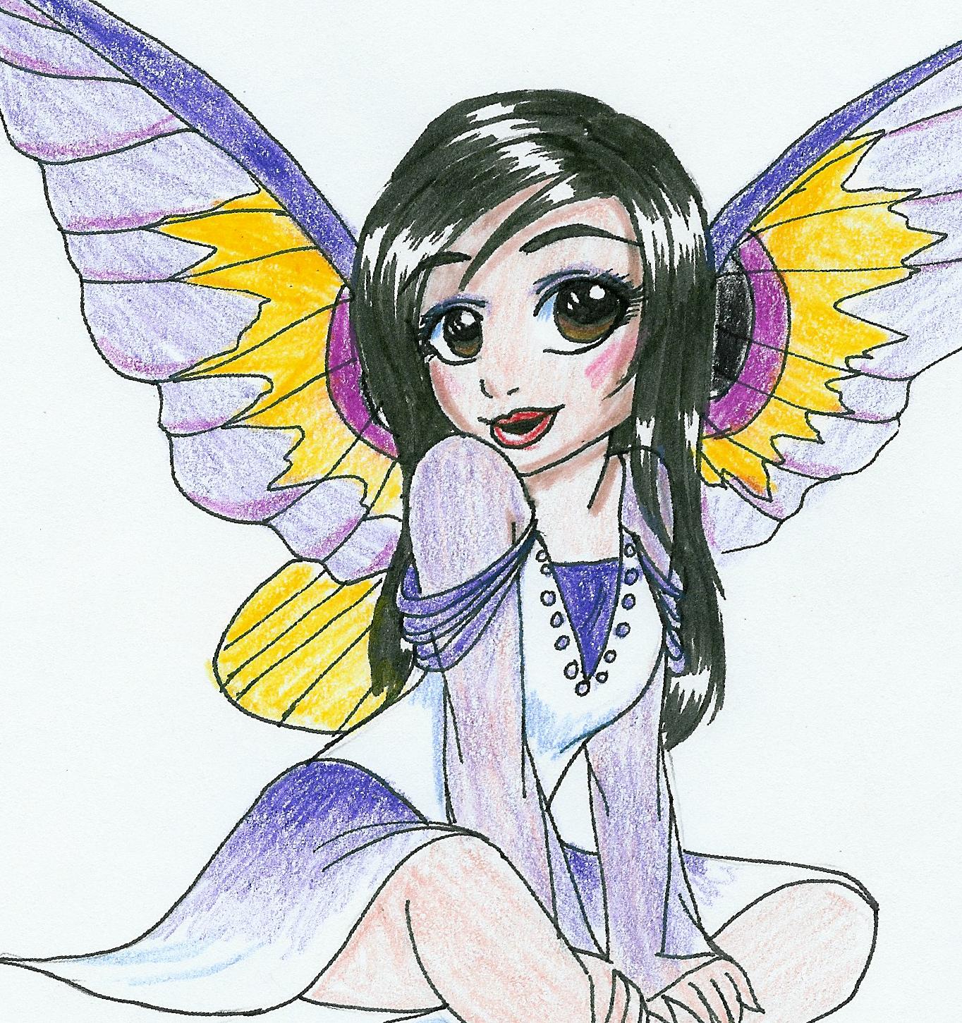 Purple fairy by Fumie716
