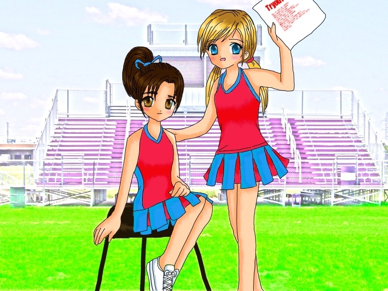 Cheerleaders (CG Version) by Fumie716