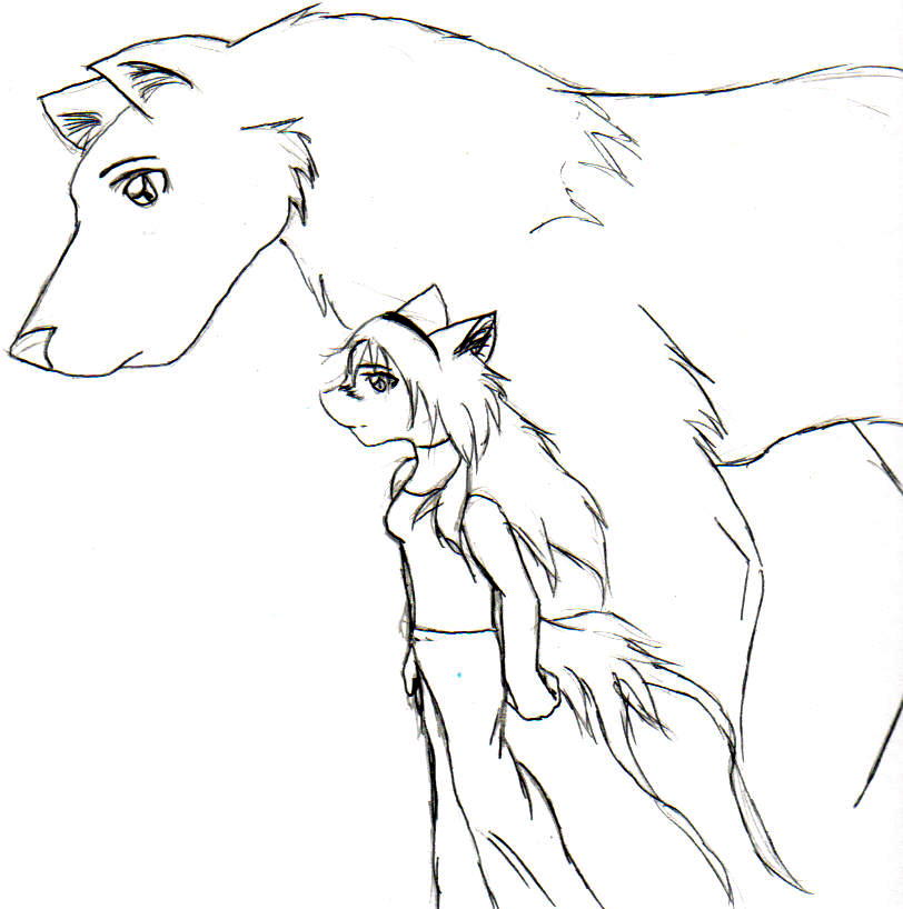The Wolf Spirit That Follows Me by Furukawa
